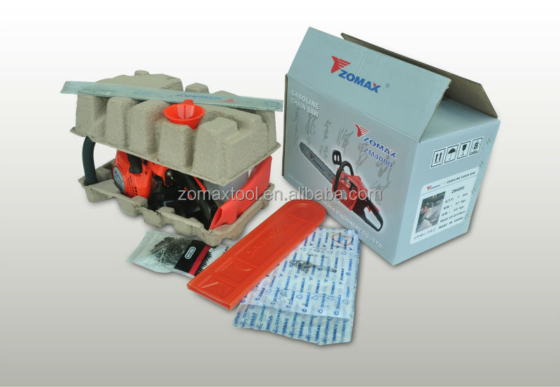 china supplier 39.6cc ZM4100 air filter wood chainsaw