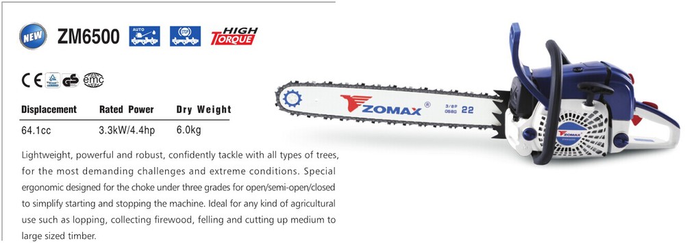 Zomax ব্র্যান্ডের 22 ইঞ্চি বার পকেট ইলেকট্রিক প্রোক্রাফ্ট ডলমার পেট্রোল এমএস 360 চেইনসো