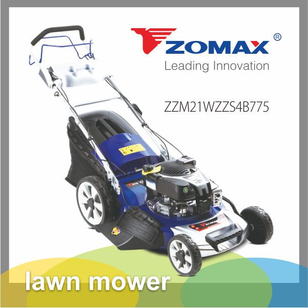 Grass trimmer 18inch 3in1 self-propelled lawn mower na may 4HP engine at gear box
