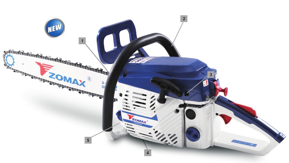 hot-selling ZOMAX ZM5600 chain saw german fine china brands