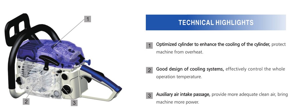 hot-selling ZOMAX ZM5600 chain saw german fine china brands