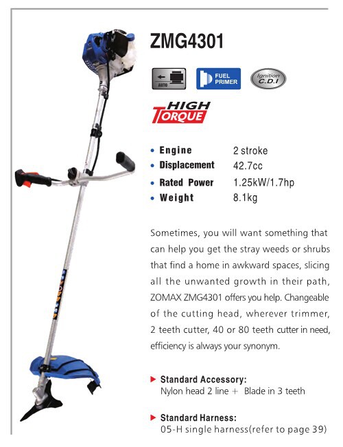 Newly Brush Cutter 43cc 2 In 1 Grass Hedge Trimmer