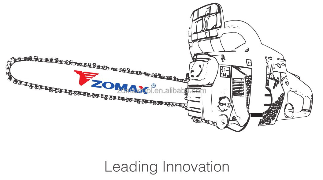 on sale ZOMAX ZM5280 2-stroke gas chain saw wood carving power tools