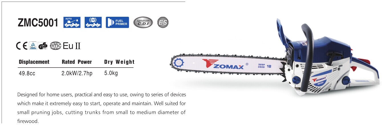 Best selling jonsered chainsaw ZM5001