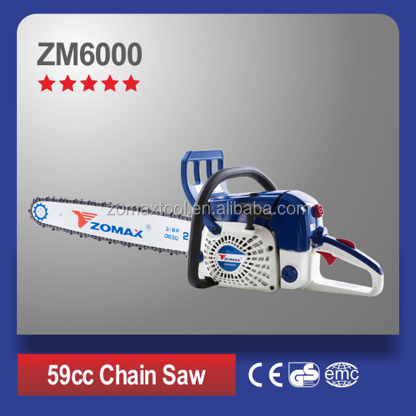 Hot sale 60cc Gasoline chainsaw spare parts